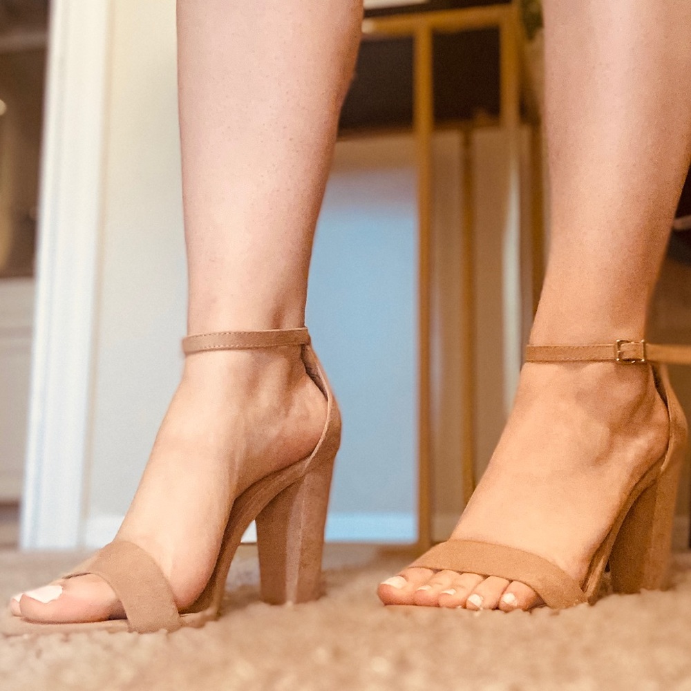 Express Nude Heels